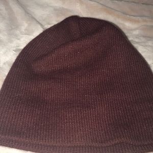 Maroon beanie